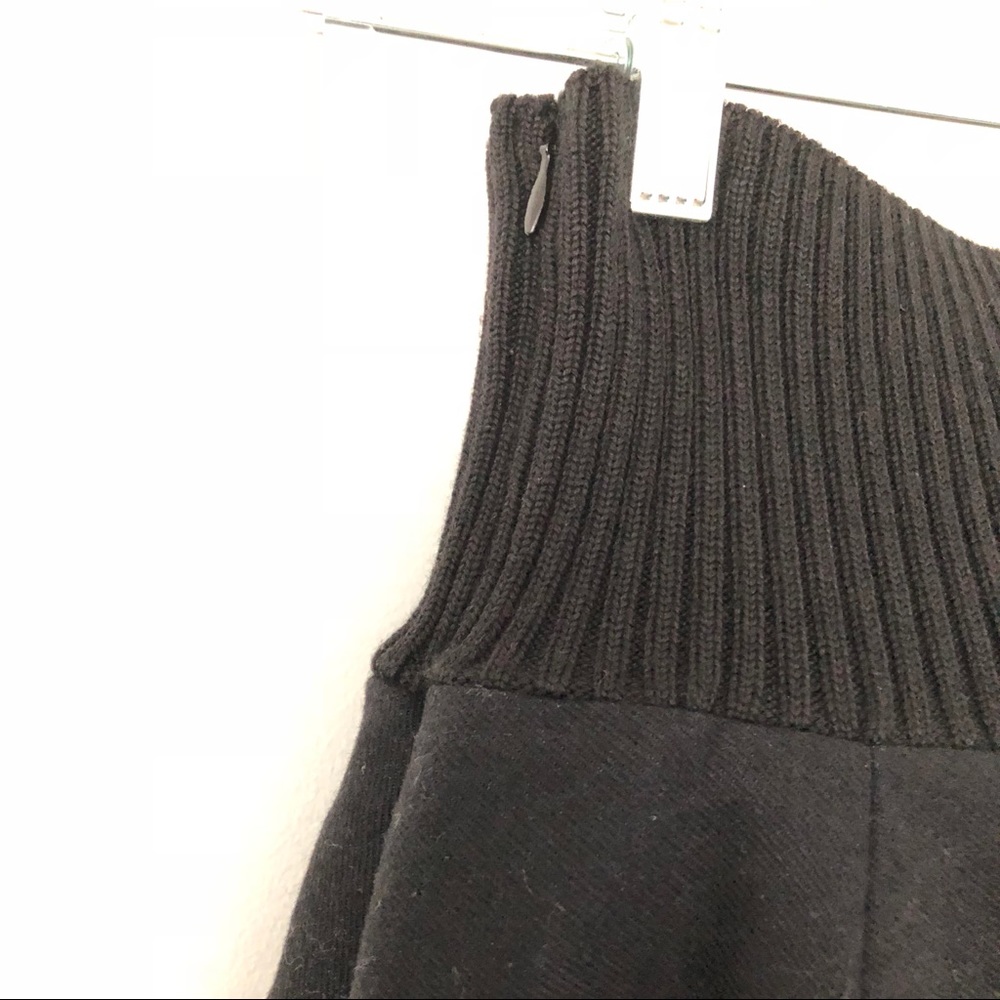 Jil Sander Navy Black Wool Pleat Skirt w/Sweater - Picture 7 of 7